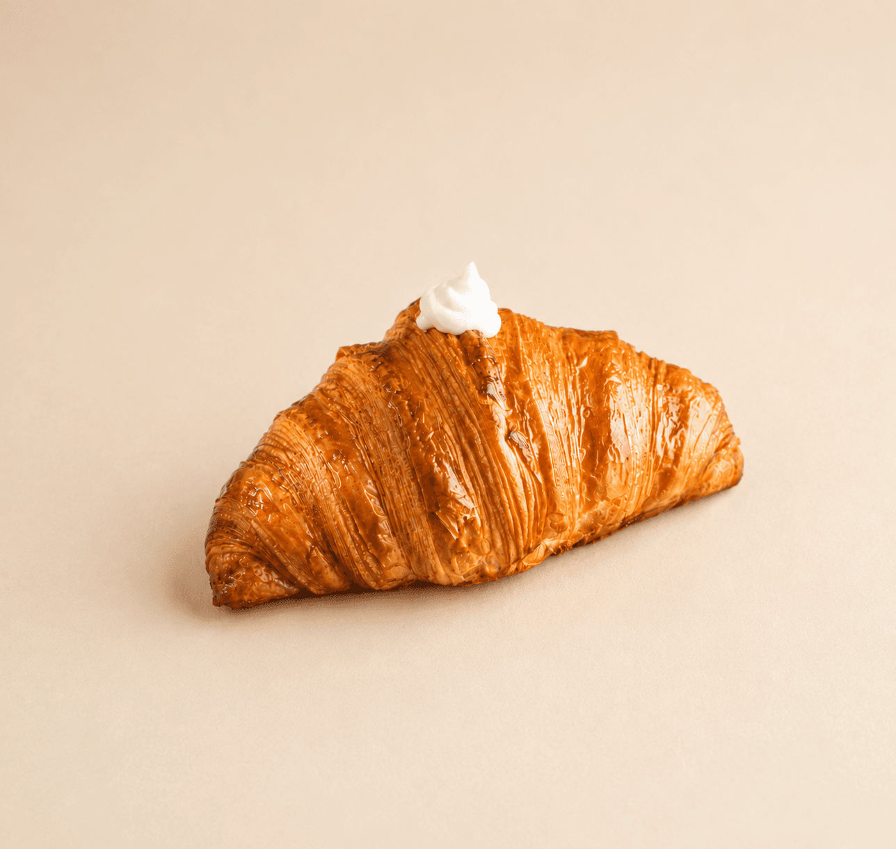 Goat cheese croissant