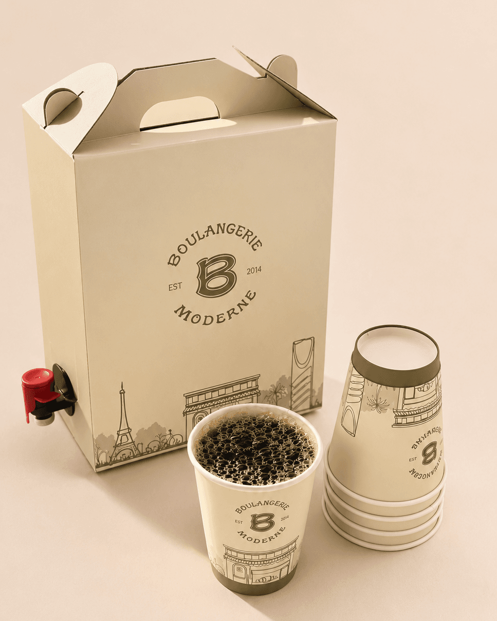 Box 1 L hot coffee