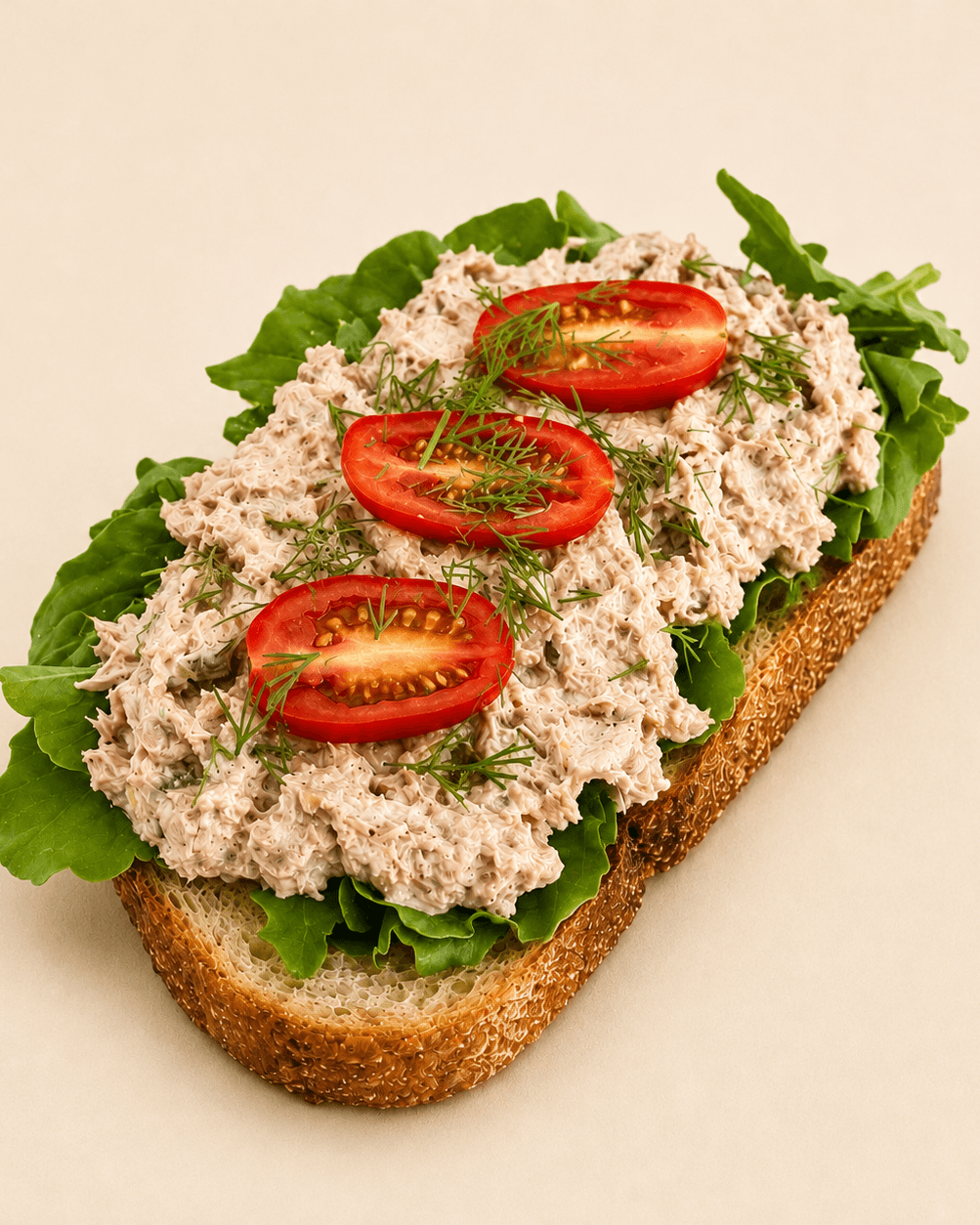 Sourdough Tuna & Tomato Slice